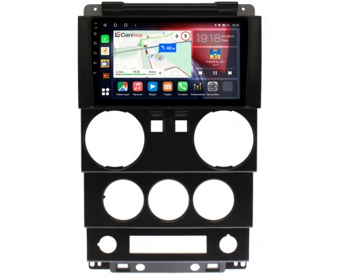 Jeep Wrangler 3 (JK) (2007-2010) (2 двери) Canbox H-Line 3792-9-0232 на Android 10 (4G-SIM, 4/64, DSP, QLed)