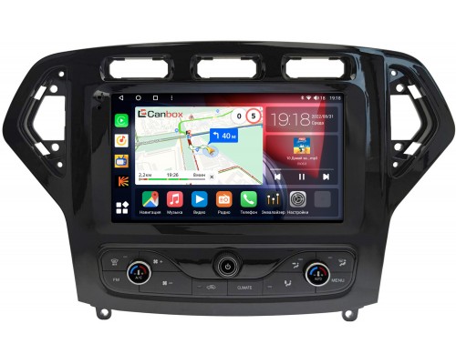Ford Mondeo IV 2007-2010 (с климат-контролем) Canbox H-Line 3792-9-5427 на Android 10 (4G-SIM, 4/64, DSP, QLed)