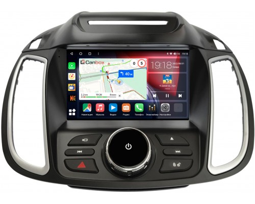 Ford C-Max 2, Escape 3, Kuga 2 (2012-2019) Canbox H-Line 3792-9-5858 на Android 10 (4G-SIM, 4/64, DSP, QLed)