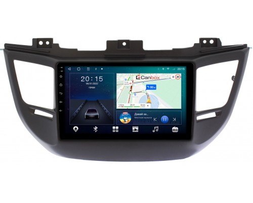 Hyundai Tucson III 2015-2018 Canbox L-Line 4167-9-064-1 на Android 10 (4G-SIM, 3/32, TS18, DSP, QLed) для авто с камерой
