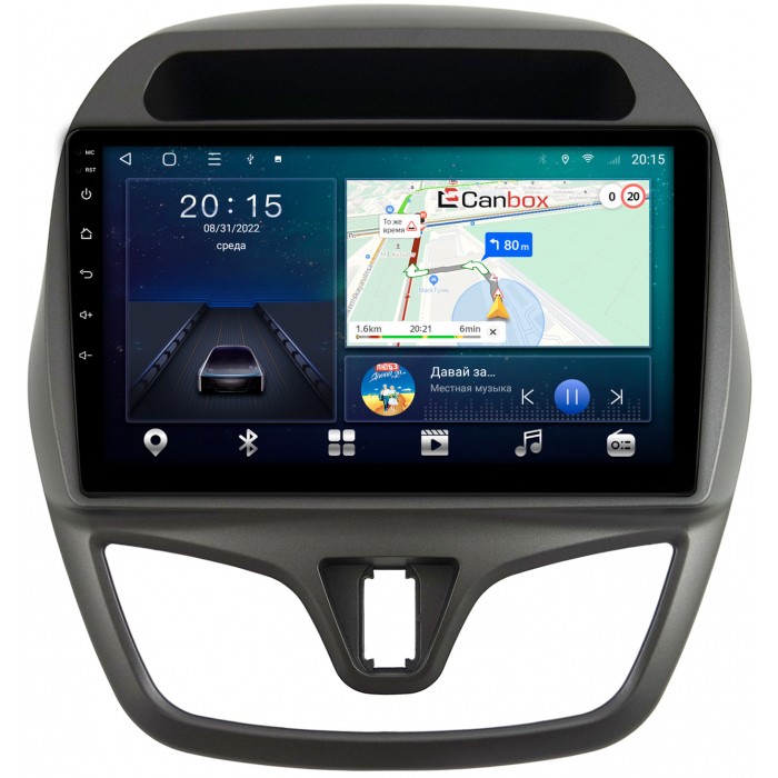 Штатная магнитола Chevrolet Spark IV 2015-2018 Canbox L-Line 4167-9-1235 на Android 10 (4G-SIM, 3/32, TS18, DSP, QLed)