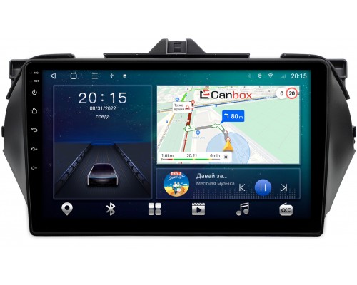 Suzuki Ciaz (2014-2019) Canbox L-Line 4167-9-1555 на Android 10 (4G-SIM, 3/32, TS18, DSP, QLed)