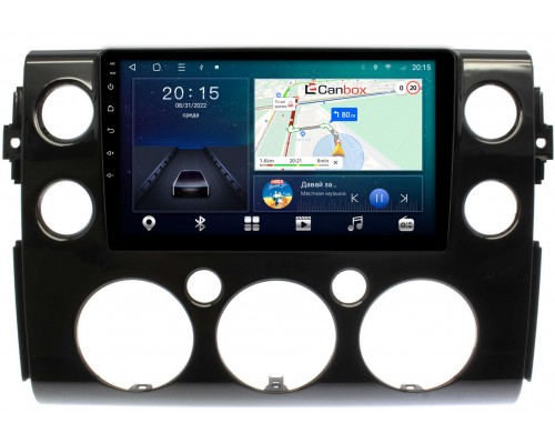 Toyota FJ Cruiser (2006-2022) Canbox L-Line 4167-9-188 на Android 10 (4G-SIM, 3/32, TS18, DSP, QLed)