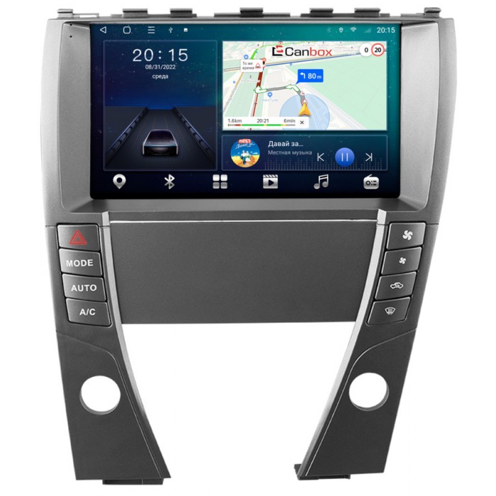 Штатная магнитола Lexus ES 5 (2006-2012) (Frame C) Canbox L-Line 4167-9-3256 на Android 10 (4G-SIM, 3/32, TS18, DSP, QLed)