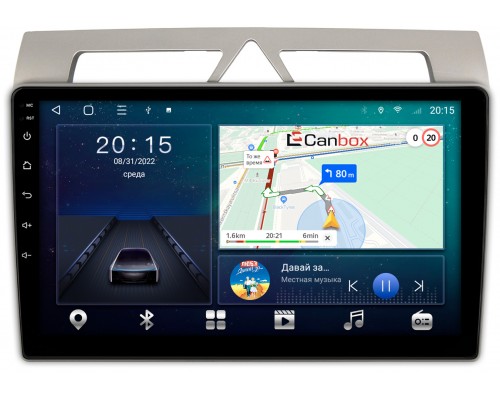 Kia Picanto 2007-2011 Canbox L-Line 4167-9-572 на Android 10 (4G-SIM, 3/32, TS18, DSP, QLed)