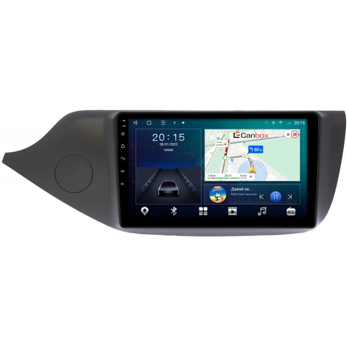 Штатная магнитола Kia Ceed 2 (2012-2018) (матовая) Canbox L-Line 4167-9098 на Android 10 (4G-SIM, 3/32, TS18, DSP, QLed)