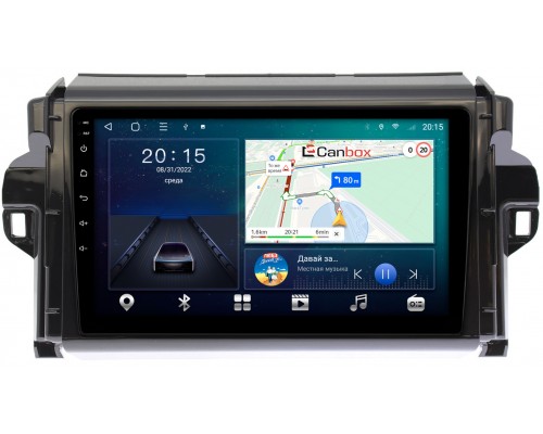 Toyota Fortuner 2 (2015-2022) Canbox L-Line 4167-9106 на Android 10 (4G-SIM, 3/32, TS18, DSP, QLed)