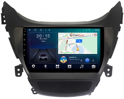 Hyundai Elantra 5 (MD) (2010-2014) Canbox L-Line 4167-9113 на Android 10 (4G-SIM, 3/32, TS18, DSP, QLed)