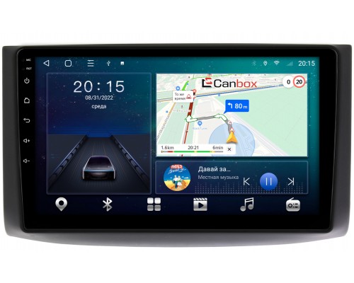 Chevrolet Aveo (2006-2012) Canbox L-Line 4167-9130 на Android 10 (4G-SIM, 3/32, TS18, DSP, QLed)