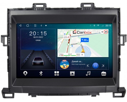 Toyota Alphard 2, Vellfire (2008-2015) Canbox L-Line 4167-9156 на Android 10 (4G-SIM, 3/32, TS18, DSP, QLed)