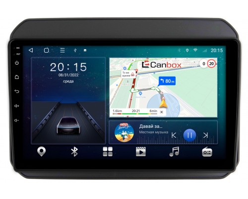 Suzuki Ignis III 2016-2022 Canbox L-Line 4167-9168 на Android 10 (4G-SIM, 3/32, TS18, DSP, QLed)