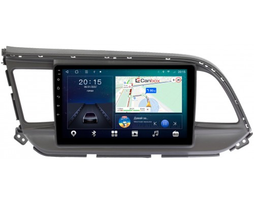 Hyundai Elantra 6 (AD) (2018-2020) Canbox L-Line 4167-9207 на Android 10 (4G-SIM, 3/32, TS18, DSP, QLed)