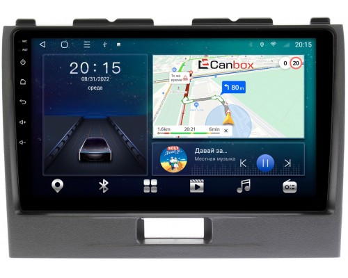 Suzuki Wagon R IV (2008-2012) Canbox L-Line 4167-9280 на Android 10 (4G-SIM, 3/32, TS18, DSP, QLed)