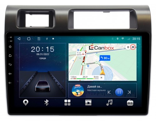 Toyota Land Cruiser 70 2007-2021 Canbox L-Line 4167-9286 на Android 10 (4G-SIM, 3/32, TS18, DSP, QLed)