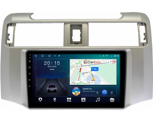 Toyota 4Runner 5 (2009-2022) Canbox L-Line 4167-9380 на Android 10 (4G-SIM, 3/32, TS18, DSP, QLed)