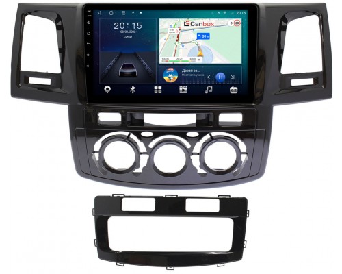 Toyota Hilux VII, Fortuner I 2005-2015 Canbox L-Line 4167-9414 на Android 10 (4G-SIM, 3/32, TS18, DSP, QLed)