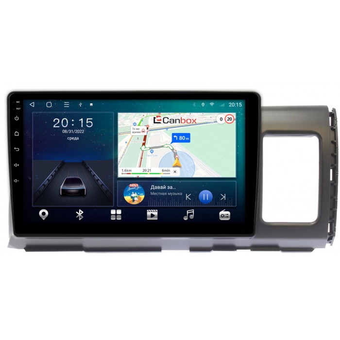 Штатная магнитола Toyota Wish I 2003-2009 Canbox L-Line 4168-10-1141 на Android 10 (4G-SIM, 3/32, TS18, DSP, IPS)