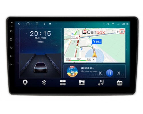 Ford Edge (2007-2010) Canbox L-Line 4168-10-1425 на Android 10 (4G-SIM, 3/32, TS18, DSP, IPS)