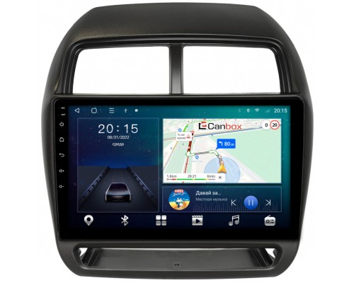 Mitsubishi ASX, Outlander Sport (2016-2023) Canbox L-Line 4168-10-1530 на Android 10 (4G-SIM, 3/32, TS18, DSP, IPS)