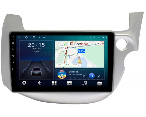 Honda Fit II 2008-2014 (светло-серая) Canbox L-Line 4168-10-671 на Android 10 (4G-SIM, 3/32, TS18, DSP, IPS)