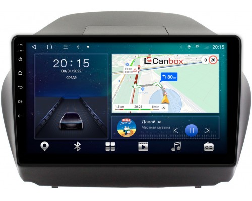 Hyundai ix35 2010-2015 Canbox L-Line 4168-1042 на Android 10 (4G-SIM, 3/32, TS18, DSP, IPS) (для авто с камерой)