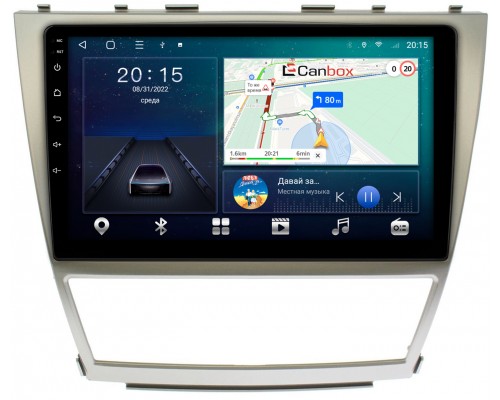 Toyota Camry XV40 (2006-2011) Canbox L-Line 4168-1063 на Android 10 (4G-SIM, 3/32, TS18, DSP, IPS)