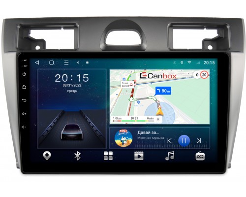 Ford Fiesta (Mk5) (2002-2008) Canbox L-Line 4169-9-1264 на Android 10 (4G-SIM, 2/32, TS18, DSP, QLed)