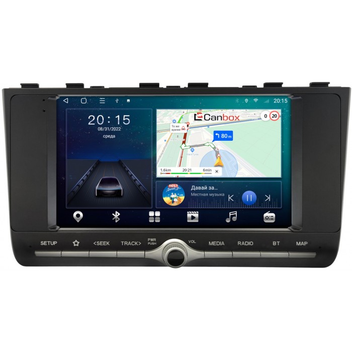 Штатная магнитола Hyundai Creta 2 2021+ Canbox L-Line 4169-9-2420 на Android 10 (4G-SIM, 2/32, TS18, DSP, QLed)