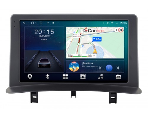 Renault Clio 3 (2005-2014) Canbox L-Line 4169-9-2486 на Android 10 (4G-SIM, 2/32, TS18, DSP, QLed)