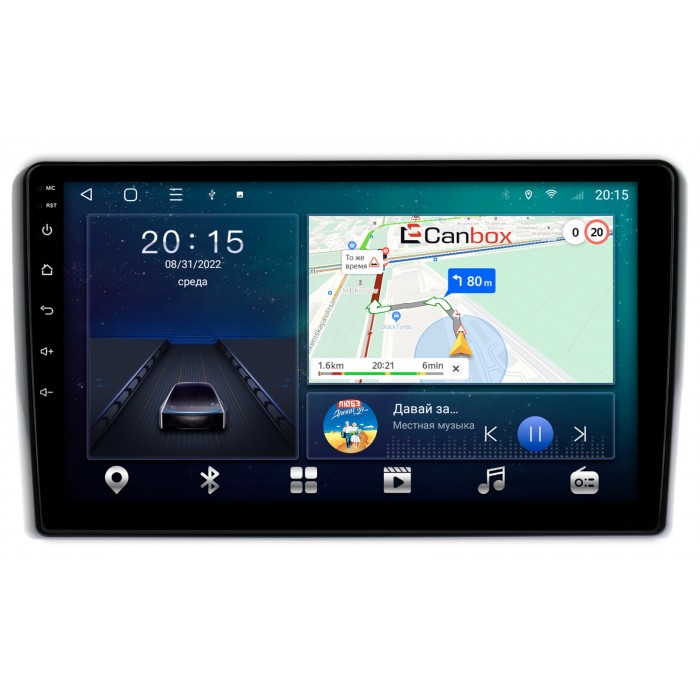 Штатная магнитола Toyota Aqua (2011-2021) Canbox L-Line 4169-9431 на Android 10 (4G-SIM, 2/32, TS18, DSP, QLed)