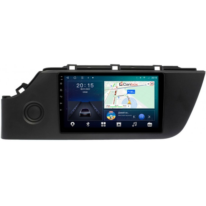 Штатная магнитола Kia Rio IV, Rio X 2020-2022 (матовая текстурная) Canbox L-Line 4169-9602 на Android 10 (4G-SIM, 2/32, TS18, DSP, QLed)