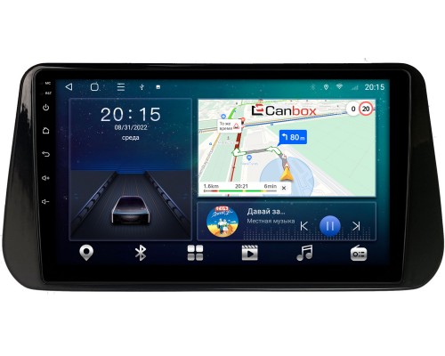 Hyundai Santa Fe IV 2020-2022 Canbox L-Line 4170-10-1309 на Android 10 (4G-SIM, 2/32, TS18, DSP, IPS)