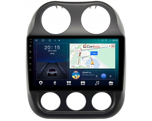 Jeep Compass, Liberty (Patriot) (2009-2016) Canbox L-Line 4170-10-810 на Android 10 (4G-SIM, 2/32, TS18, DSP, IPS)