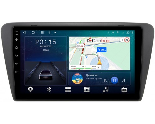 Skoda Octavia III (A7) 2013-2019 Canbox L-Line 4170-1048 на Android 10 (4G-SIM, 2/32, TS18, DSP, IPS)