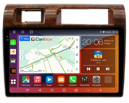 Toyota LC 70 2007-2021 (дерево) Canbox H-Line 4180-9-1121 на Android 10 (4G-SIM, 3/32, DSP, QLed, 2K)