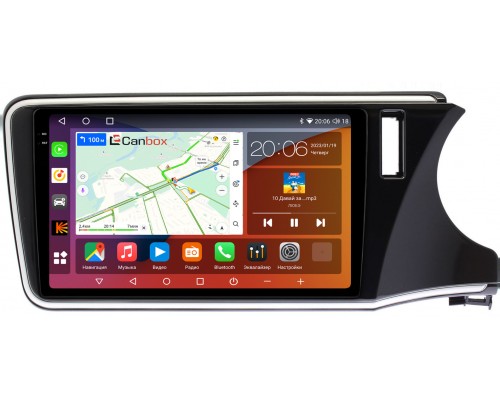 Honda Grace (2014-2020) (правый руль) Canbox H-Line 4180-9-1143 на Android 10 (4G-SIM, 3/32, DSP, QLed, 2K)