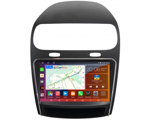 Dodge Journey I 2011-2020 Canbox H-Line 4180-9-1171 на Android 10 (4G-SIM, 3/32, DSP, QLed, 2K)