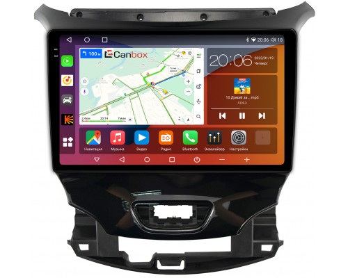 Chevrolet Cruze 2 (2015-2022) Canbox H-Line 4180-9-2113 на Android 10 (4G-SIM, 3/32, DSP, QLed, 2K)
