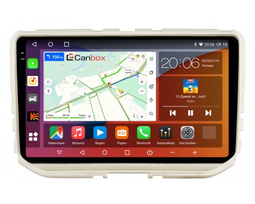 Haval H2 (2014-2021) Canbox H-Line 4180-9-2842 на Android 10 (4G-SIM, 3/32, DSP, QLed, 2K)