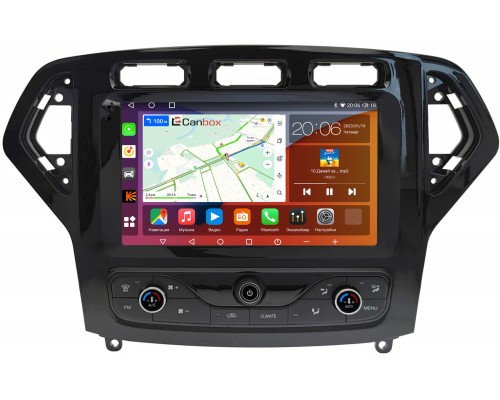 Ford Mondeo IV 2007-2010 (с климат-контролем) Canbox H-Line 4180-9-5427 на Android 10 (4G-SIM, 3/32, DSP, QLed, 2K)