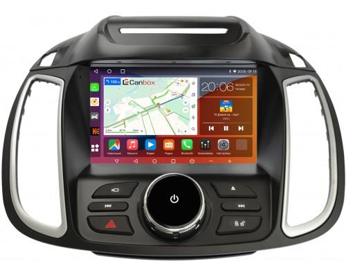 Ford C-Max 2, Escape 3, Kuga 2 (2012-2019) Canbox H-Line 4180-9-5858 на Android 10 (4G-SIM, 3/32, DSP, QLed, 2K)