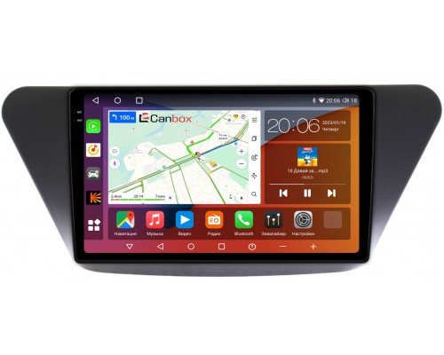 Lifan X50 2015-2022 Canbox H-Line 4180-9-590 на Android 10 (4G-SIM, 3/32, DSP, QLed, 2K)