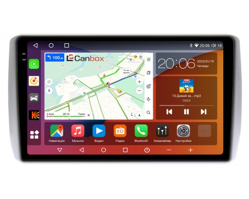 Toyota Ist II (2007-2016) Canbox H-Line 4180-9-666 на Android 10 (4G-SIM, 3/32, DSP, QLed, 2K)
