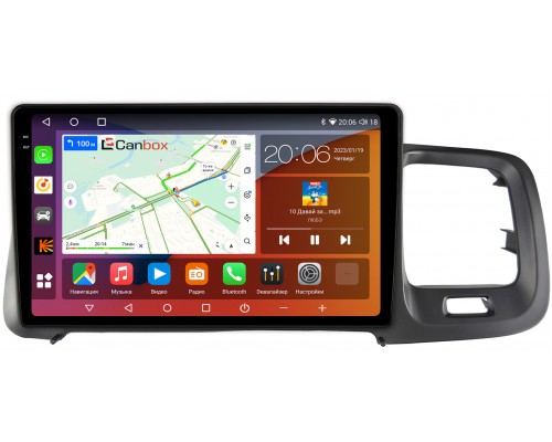 Volvo S60 (2010-2018) Canbox H-Line 4180-9-748 на Android 10 (4G-SIM, 3/32, DSP, QLed, 2K)