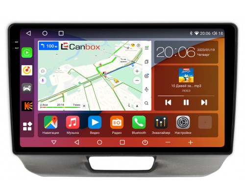 Honda N-BOX (2011-2017) Canbox H-Line 4180-9-HO204N на Android 10 (4G-SIM, 3/32, DSP, QLed, 2K)