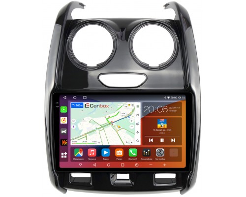 Lada Largus 2021+ Canbox H-Line 4180-9-RE046N на Android 10 (4G-SIM, 3/32, DSP, QLed, 2K)