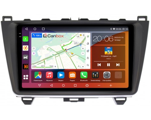 Mazda 6 (GH) (2007-2013) Canbox H-Line 4180-9033 на Android 10 (4G-SIM, 3/32, DSP, QLed, 2K)
