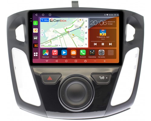 Ford Focus 3 (2011-2019) Canbox H-Line 4180-9065 на Android 10 (4G-SIM, 3/32, DSP, QLed, 2K)