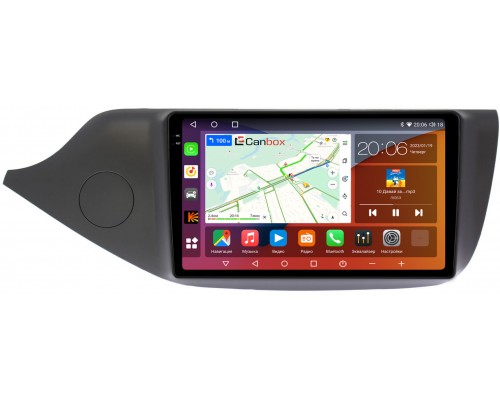 Kia Ceed 2 (2012-2018) (матовая) Canbox H-Line 4180-9098 на Android 10 (4G-SIM, 3/32, DSP, QLed, 2K)