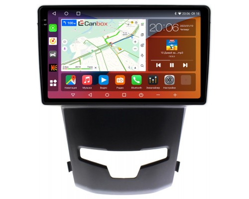 SsangYong Actyon 2 (2013-2022) Canbox H-Line 4180-9183 на Android 10 (4G-SIM, 3/32, DSP, QLed, 2K)